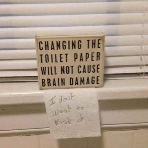 changing the roll