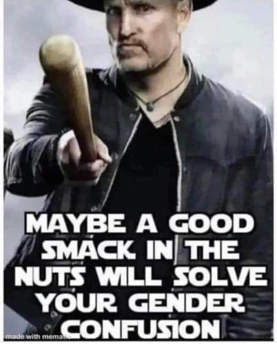 maybe a good smack