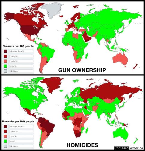 guns and homicides
