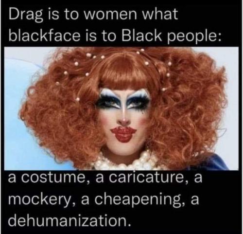drag is to women