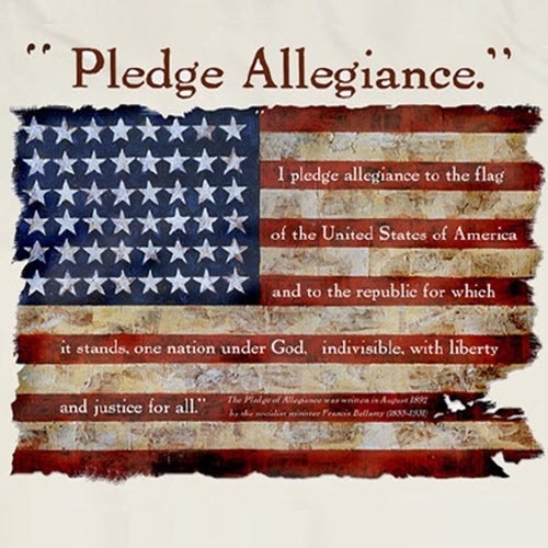 pledge to flag 22