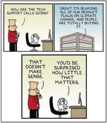 Dilbert on climate change
