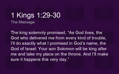 04-26-23 1 Kings 1_29-30
