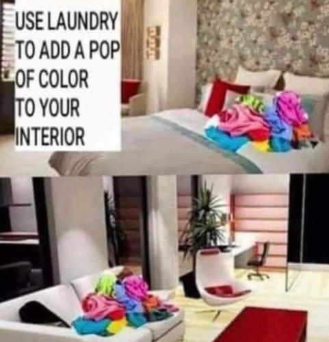 pop of colour