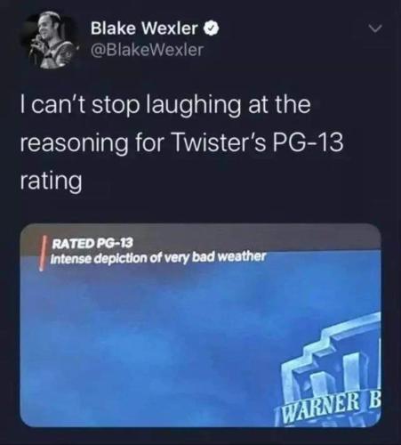 Twisters PG RAting