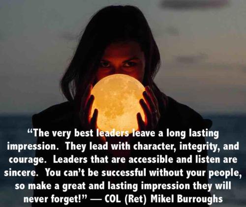 Leadership Lasting Impression