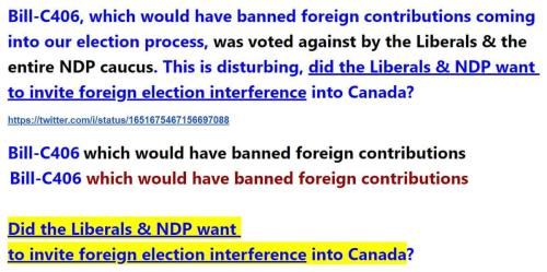 invite election interference