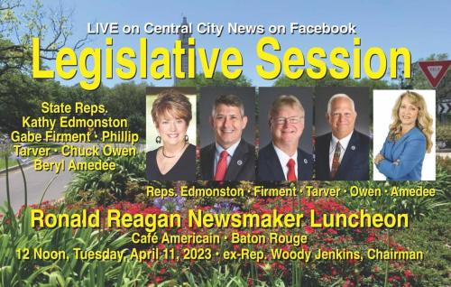 Baton Rouge, Louisiana - April 11, 2023 - Ronald REagan Newsmaker Luncheon