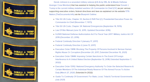Donald Trump Commander-In-Chief (CIC) Proof