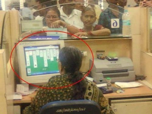 busy person