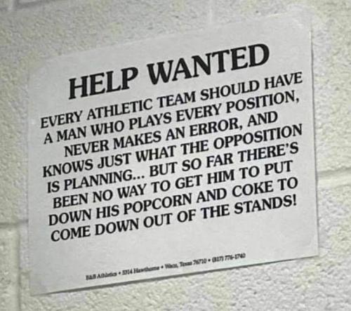 help wanted