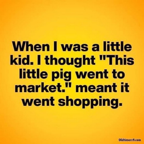 when I was little