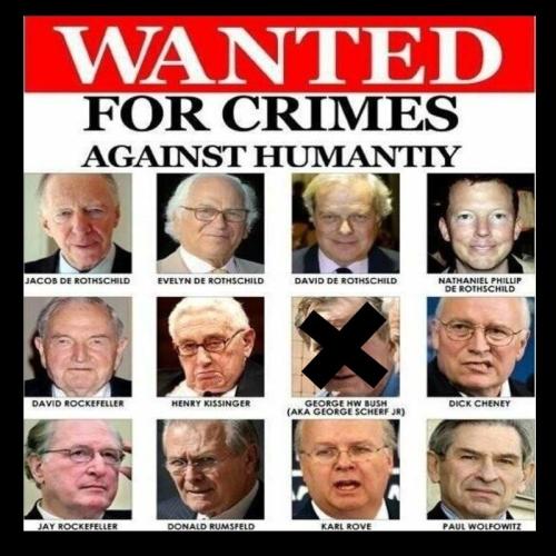 Wanted for crimes against humanity