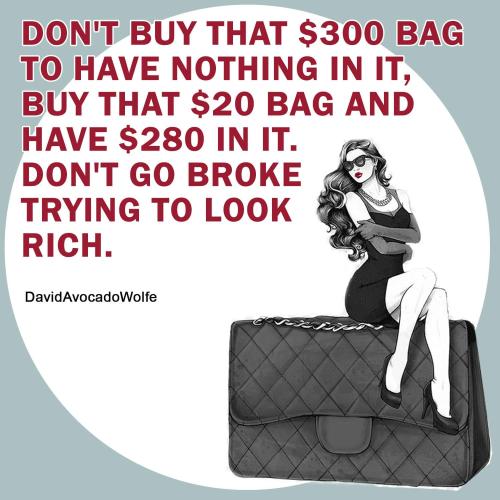 dont buy the expensive bag