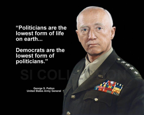 George Patton on politicians