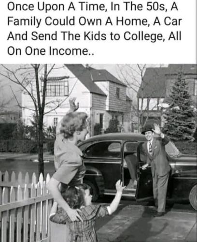 Once upon a time in the 50's