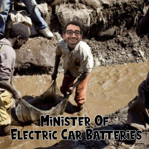 minister of batteries