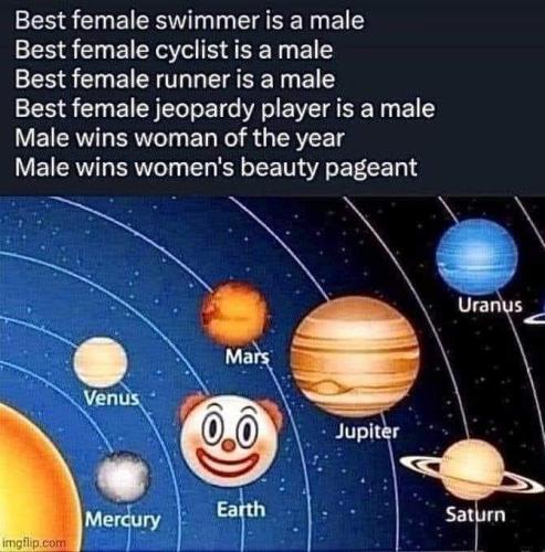 male wins