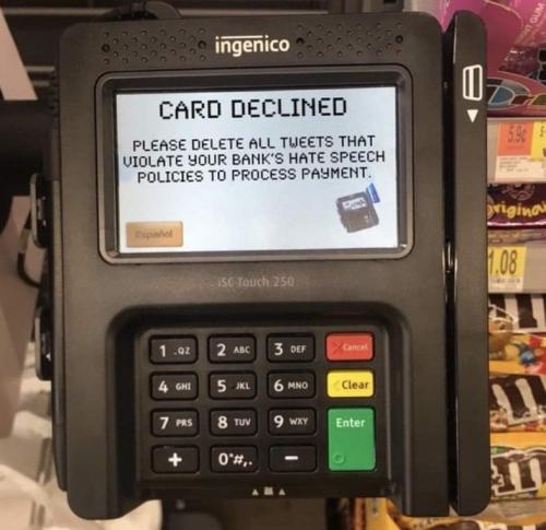 card declined