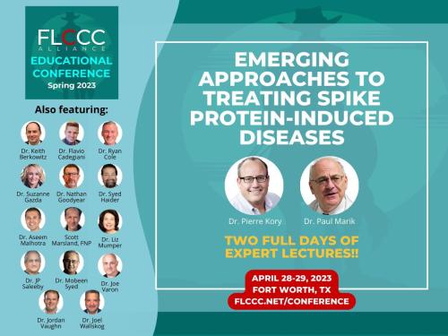 Fort Worth, Texas - April 28-29, 2023 - Educational Conference - Emerging Approaches to Treating Spike Protien Induced Diseases