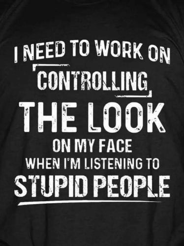 I need to work on