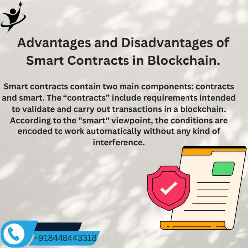 Advantages and Disadvantages of Smart Contracts in Blockchain