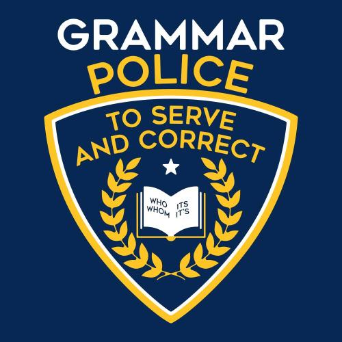 Grammar Police 1,000px
