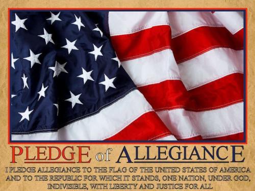 pledge to flag 32