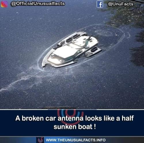 broken car antenna