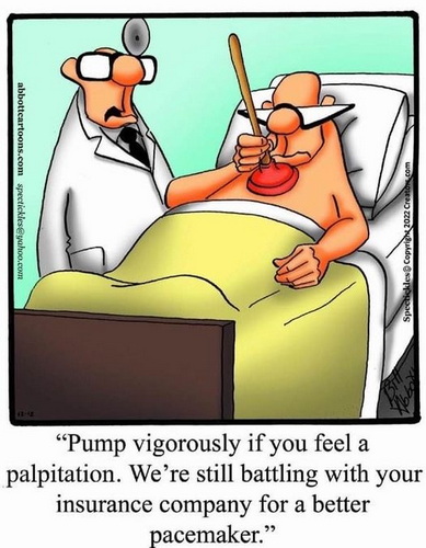 pump vigorously