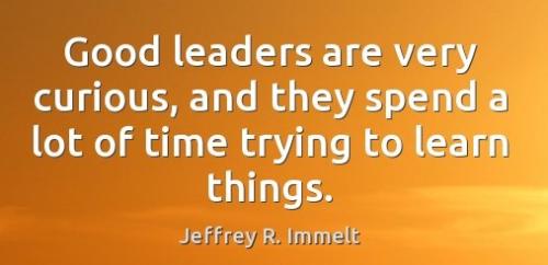 1-Leaders Spend Time Learning