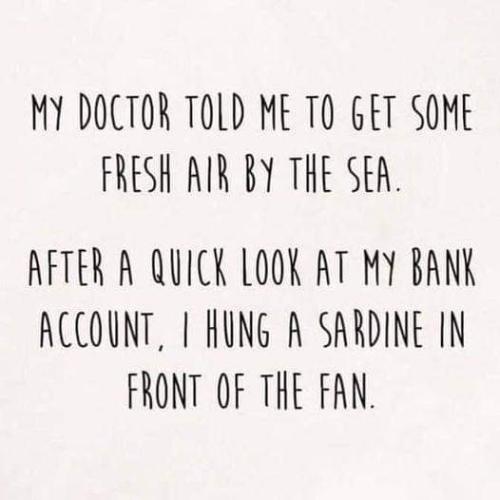 my doctor told me