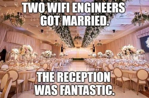 reception was fantastic