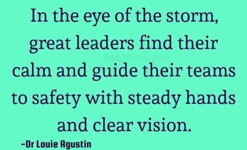 1-Leaders that are steady