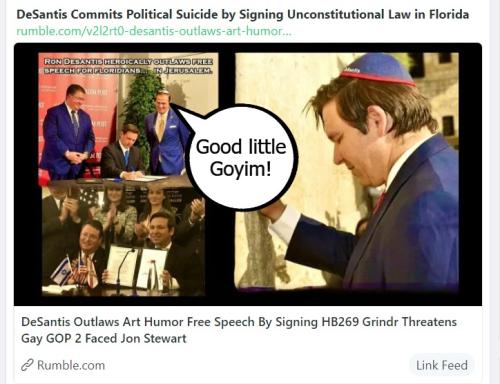 DeSantis Commits Political Suicide by Signing Unconstitutional Law in Florida