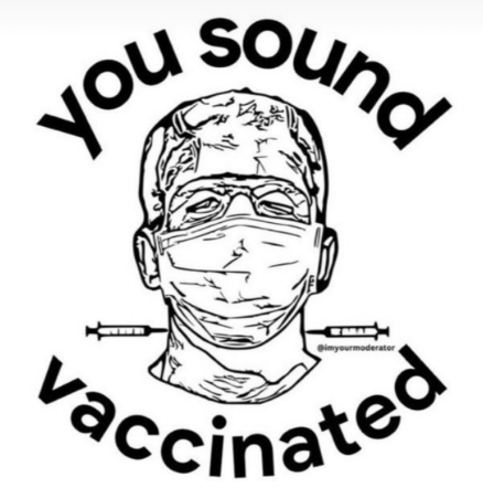 you sound vaccinated