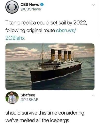 Titanic replica