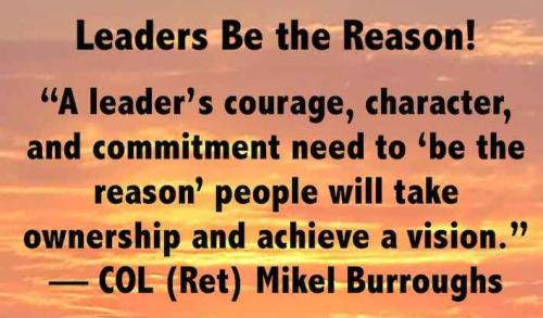 1-Leaders Be the Reason!