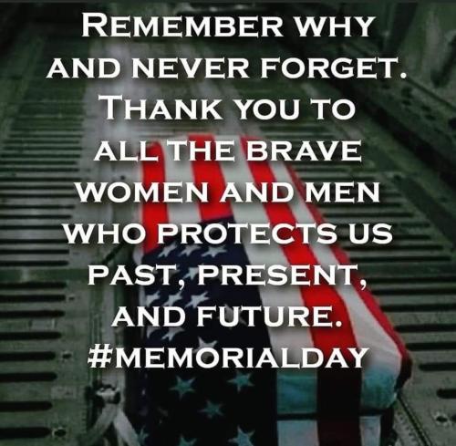 Be mindful It's not happy memorial day