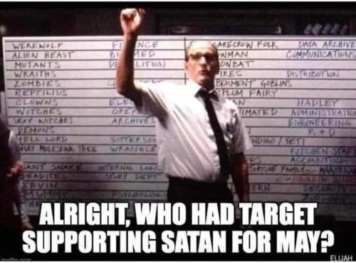 satan in May