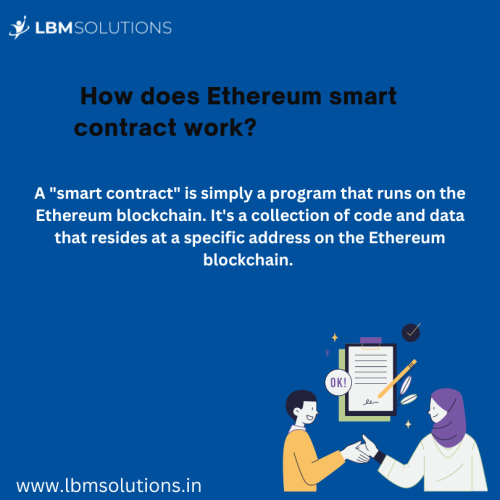 How does Ethereum smart contract work
