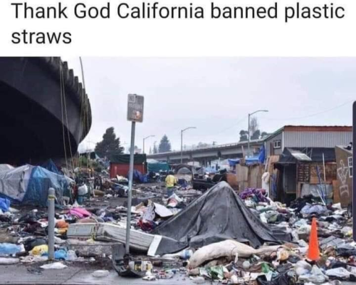 thank god plastic straws banned