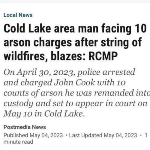 cold lake area man charged