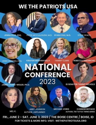 Boise, Idaho - June 3, 2023 - We the Patriots National Conference