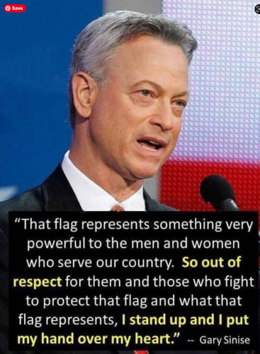 !  Gary Sinise on Veterans