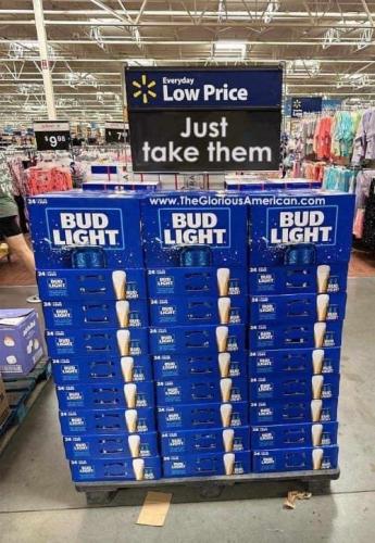 Social Media - Bud Light just take them