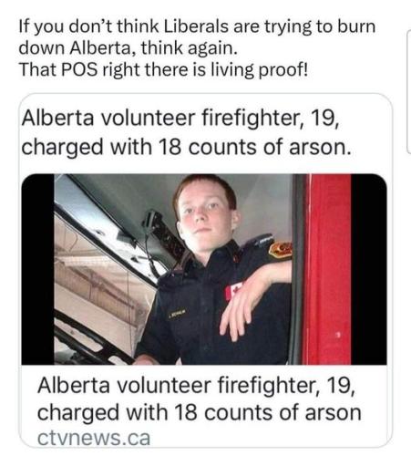 firefighter charged