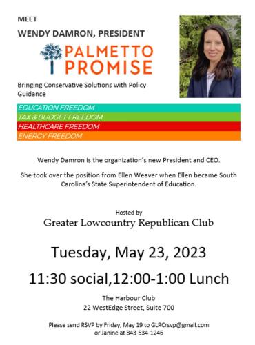 South Carolina - May 23, 2023 - Meet Wendy Damron