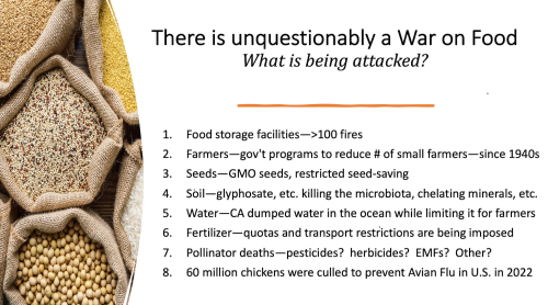 war on food