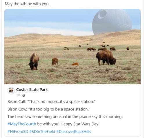 May the fourth be with you